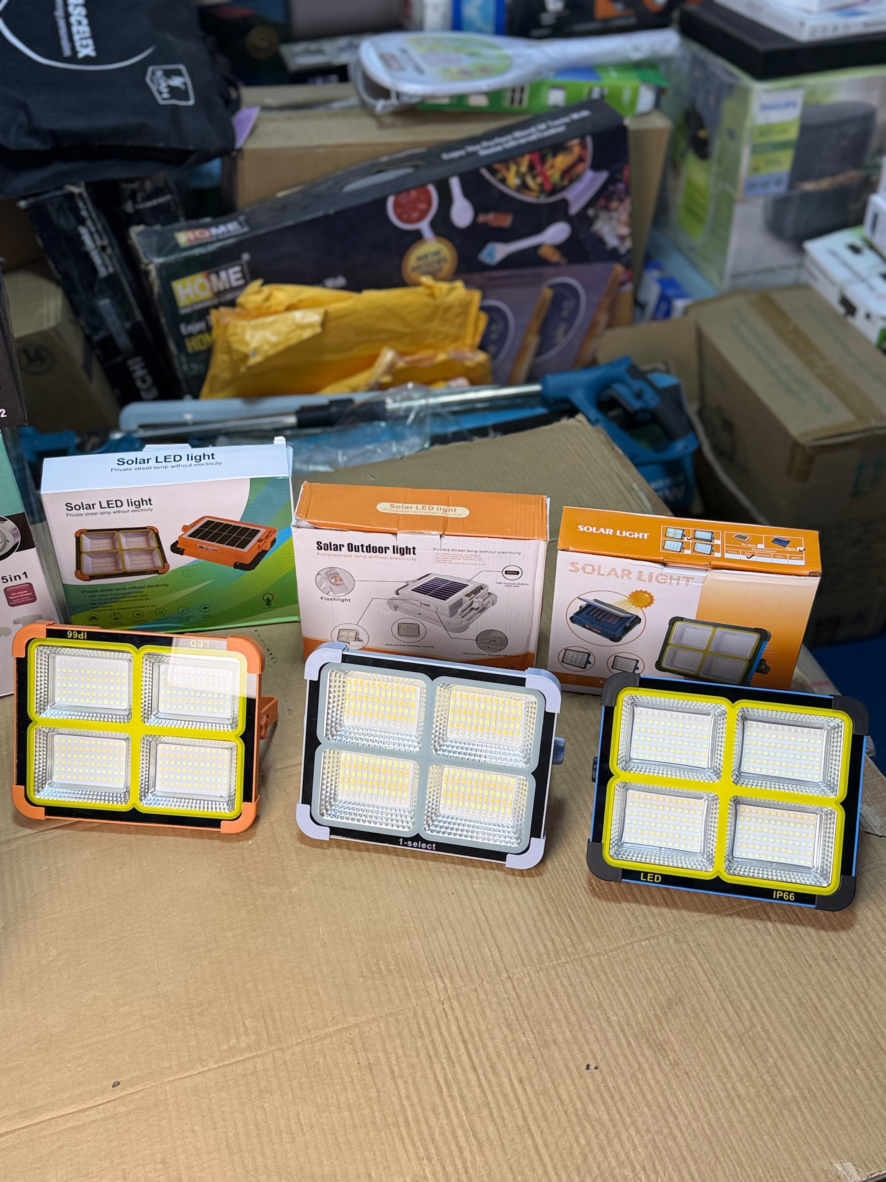 Rechargeable solar light