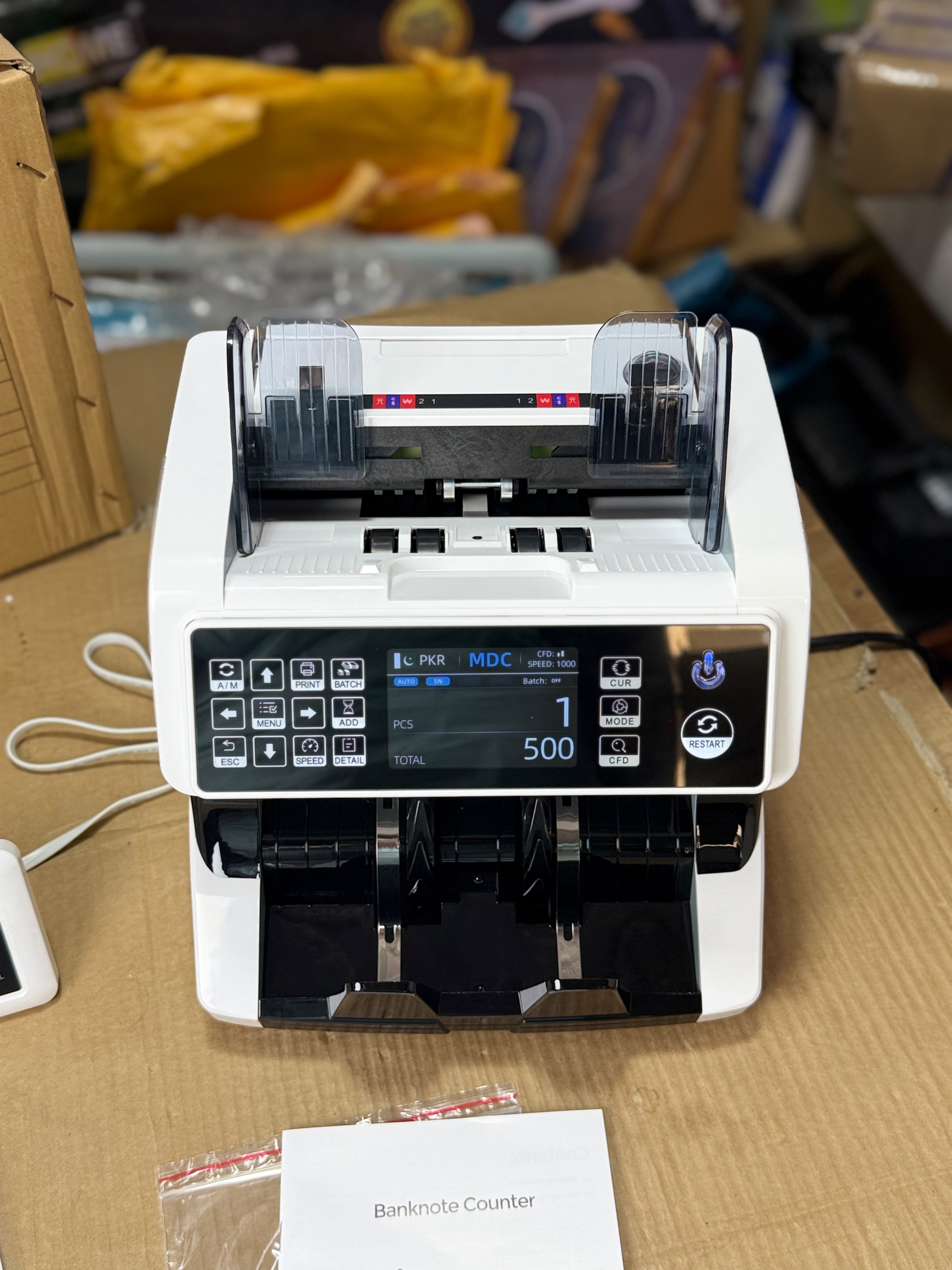 Multi-Currency Value Counting Machine EQ-920