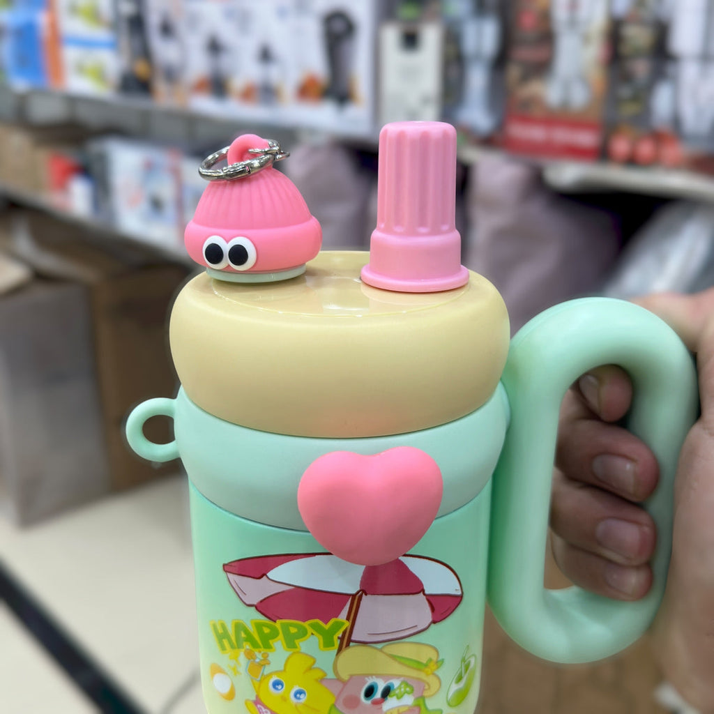 Rainbow 800ml Two Way Handle SS Tumbler