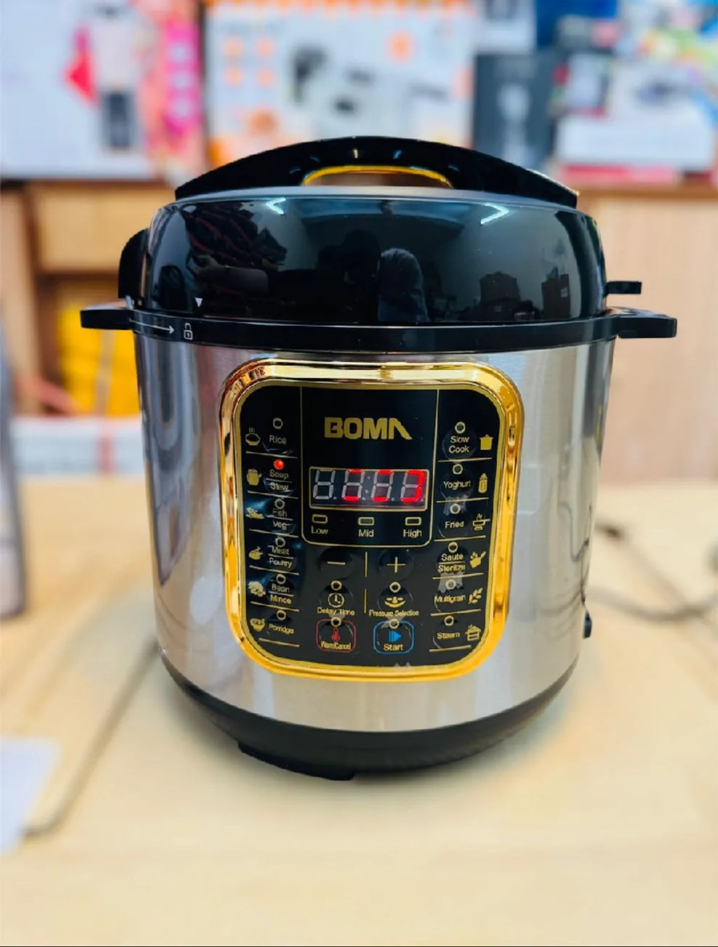 German Lot 3 in 1 Boma electric pressure Cooker
