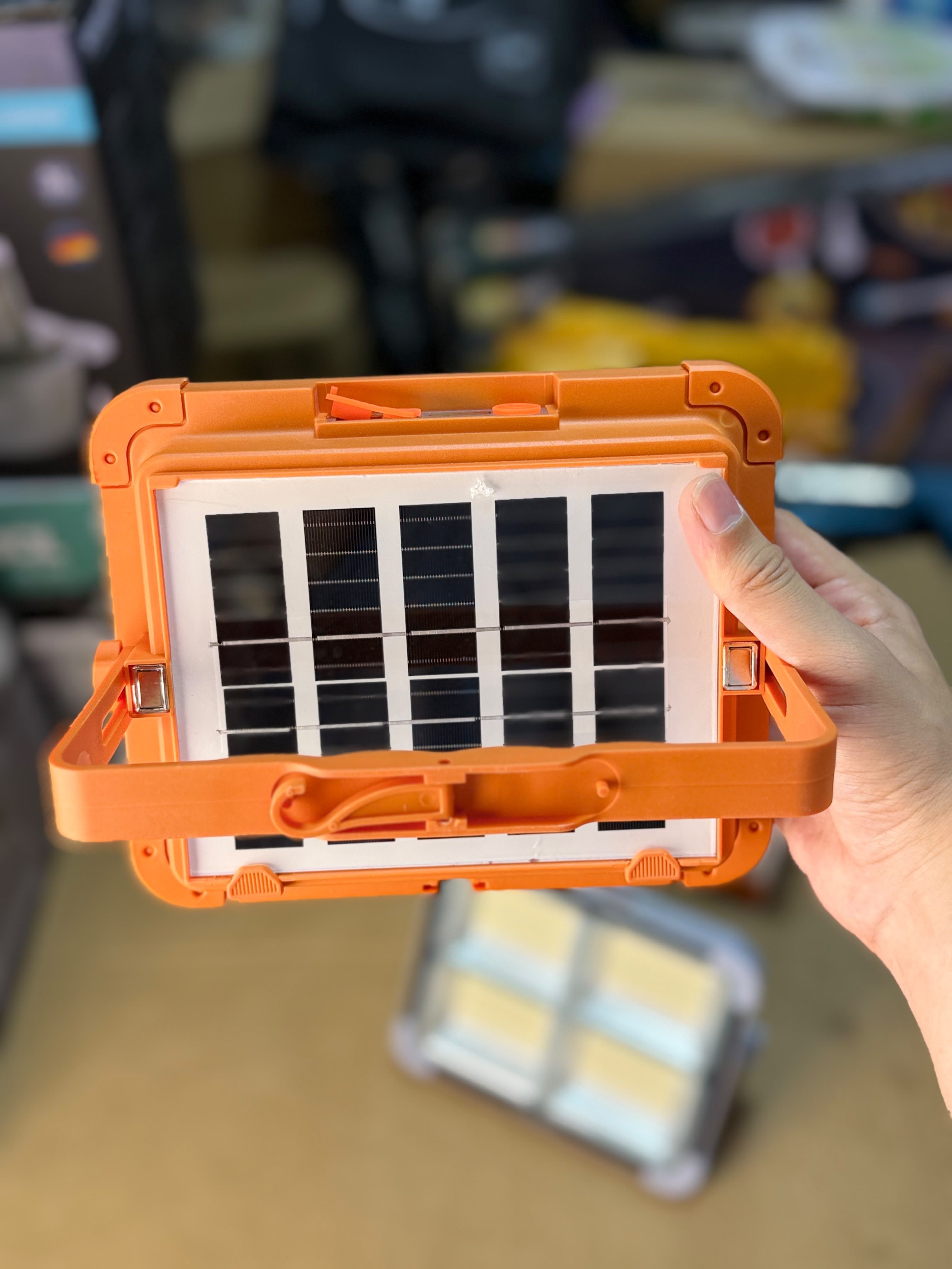 Rechargeable solar light