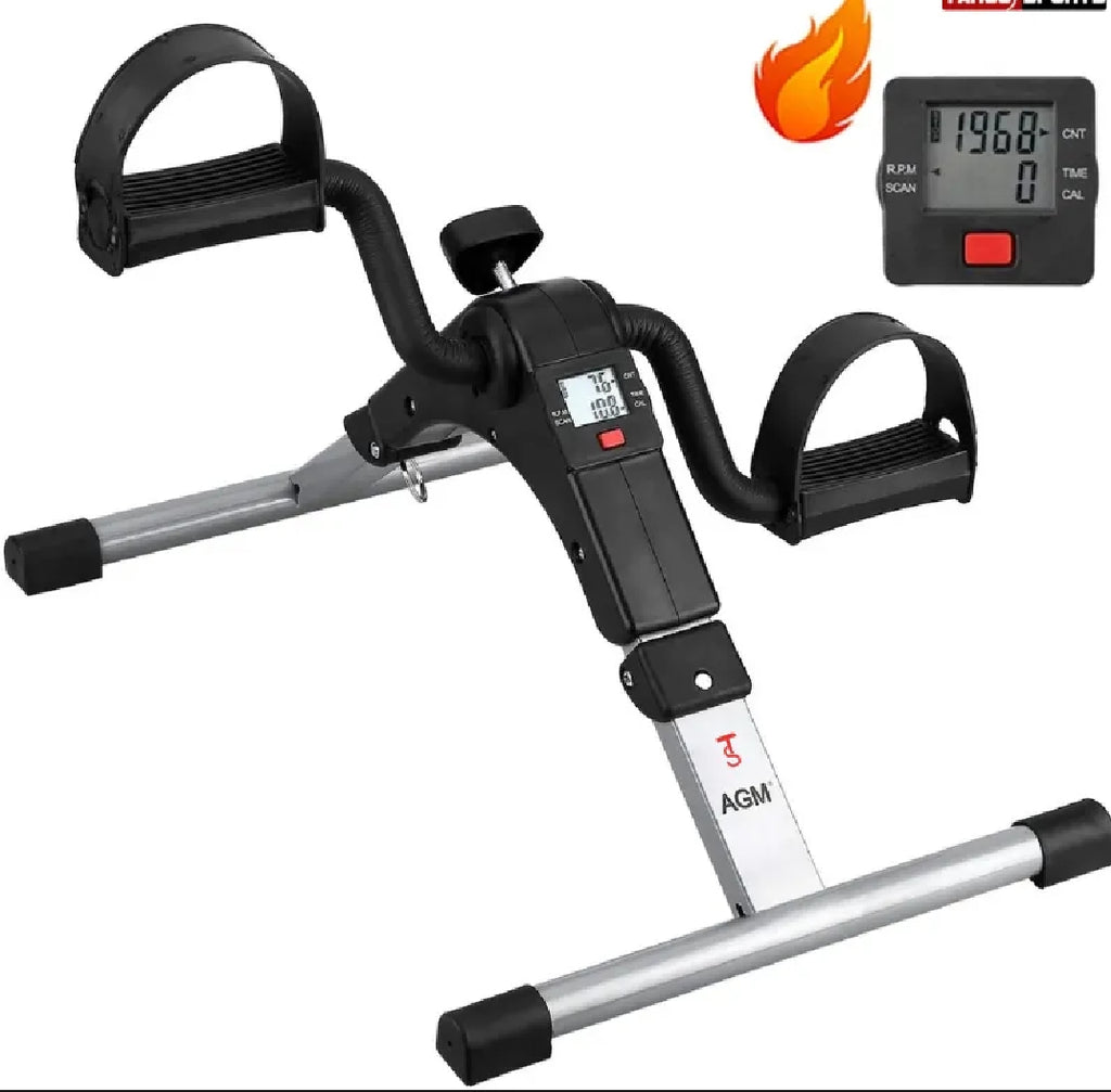 Mini Exercise cycle, exercise cycle, home exercise bike, mini bike, Mini Bike Pedal Exerciser, Mini Exercise Peddler for Seniors Legs Arms Physical Therapy Workout, cycle