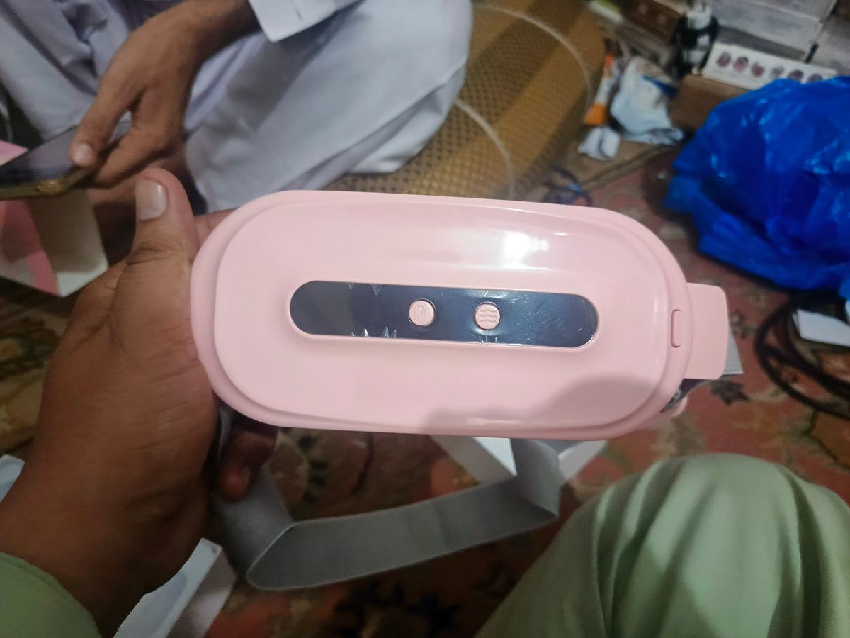Period Cramp Relief Electric Heating Belt Massager | Luxury Desires