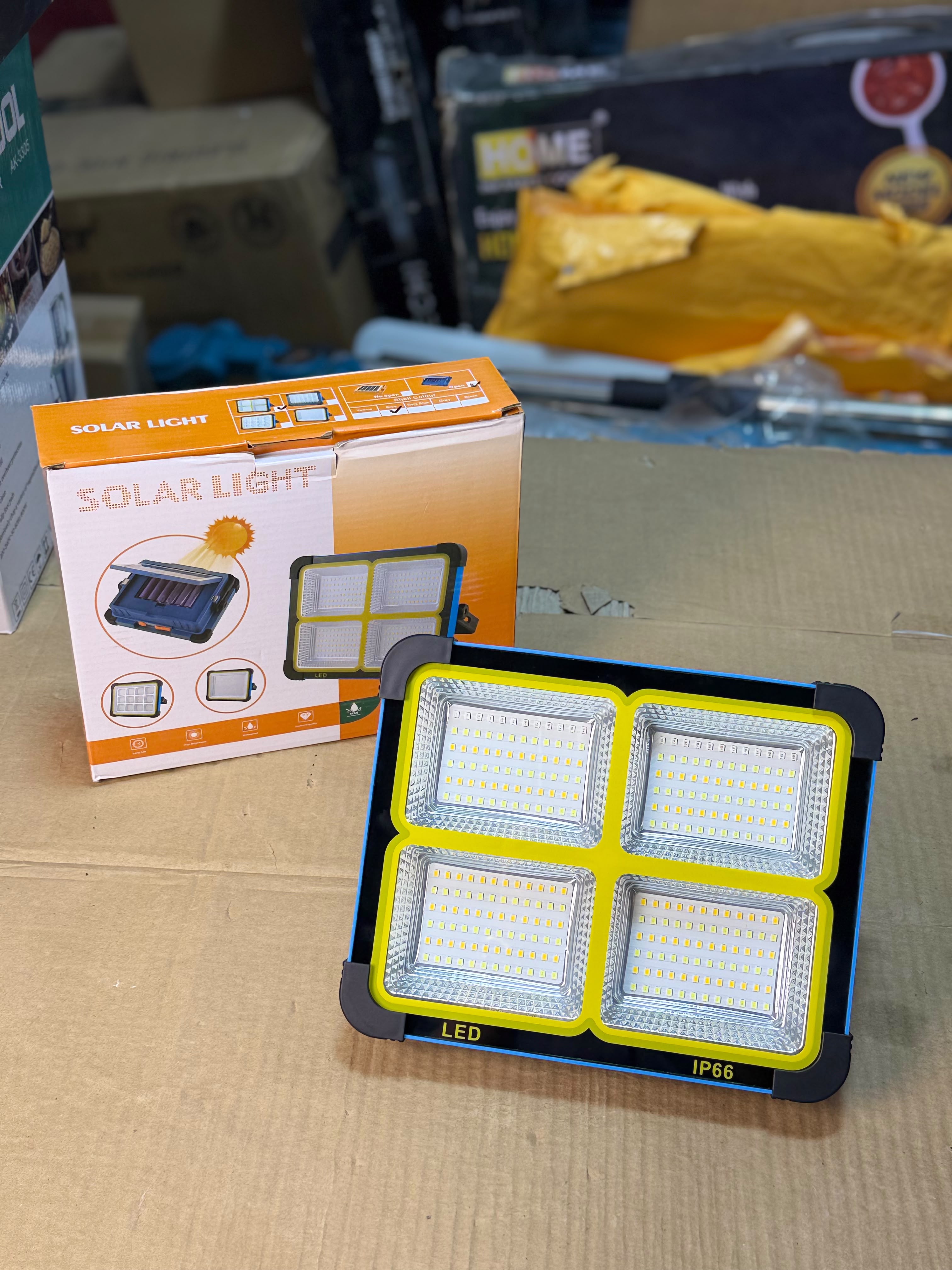 Rechargeable solar light