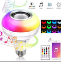 LED RGB Bluetooth Light Speaker Music Bulb with (Wireless Remote)