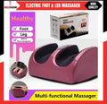 Foot Massager with Heater - Foot Leg Massager Machine Shiatsu Kneading Pain Relief Blood Circulation Booster