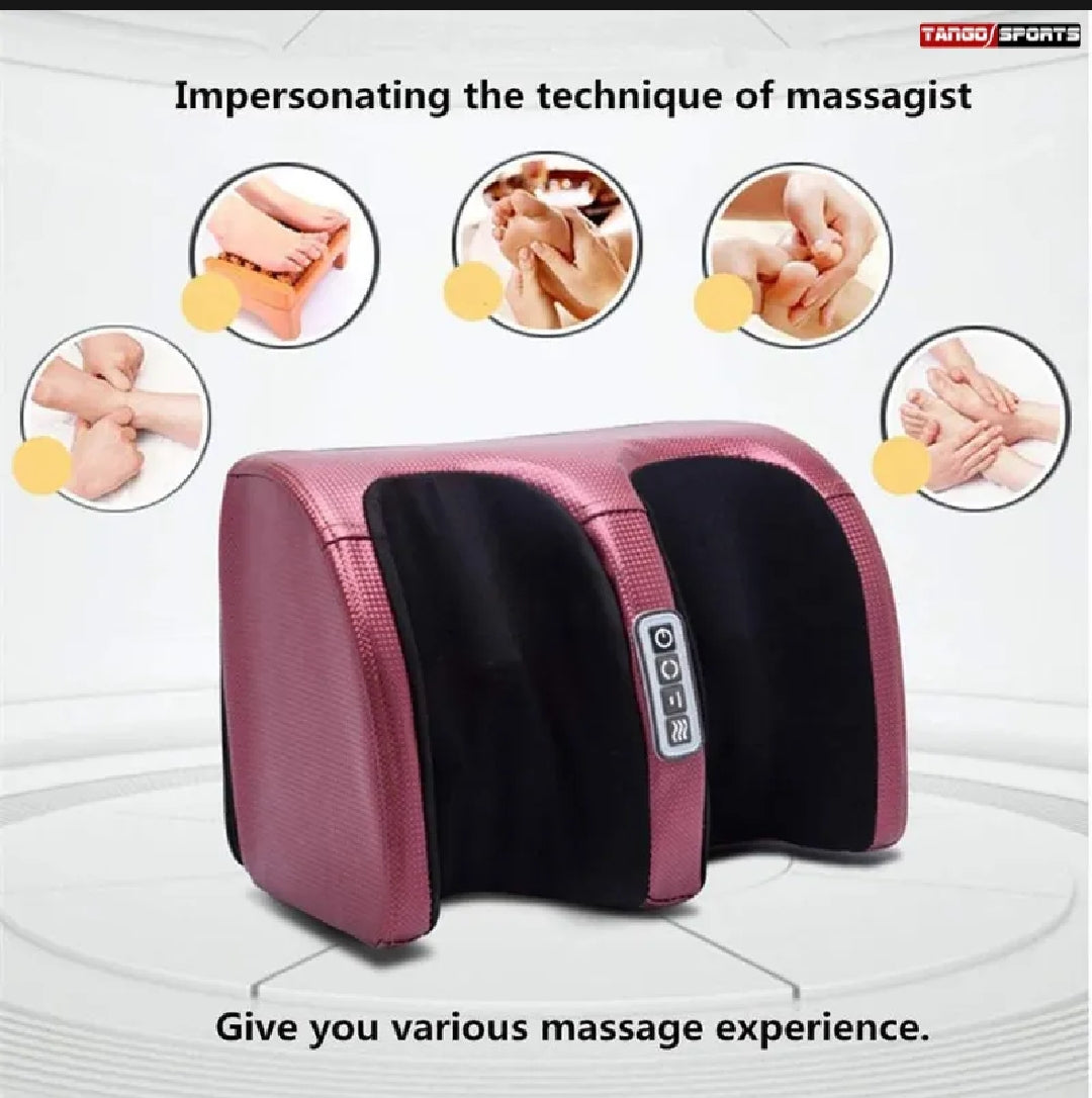 Foot Massager with Heater - Foot Leg Massager Machine Shiatsu Kneading Pain Relief Blood Circulation Booster