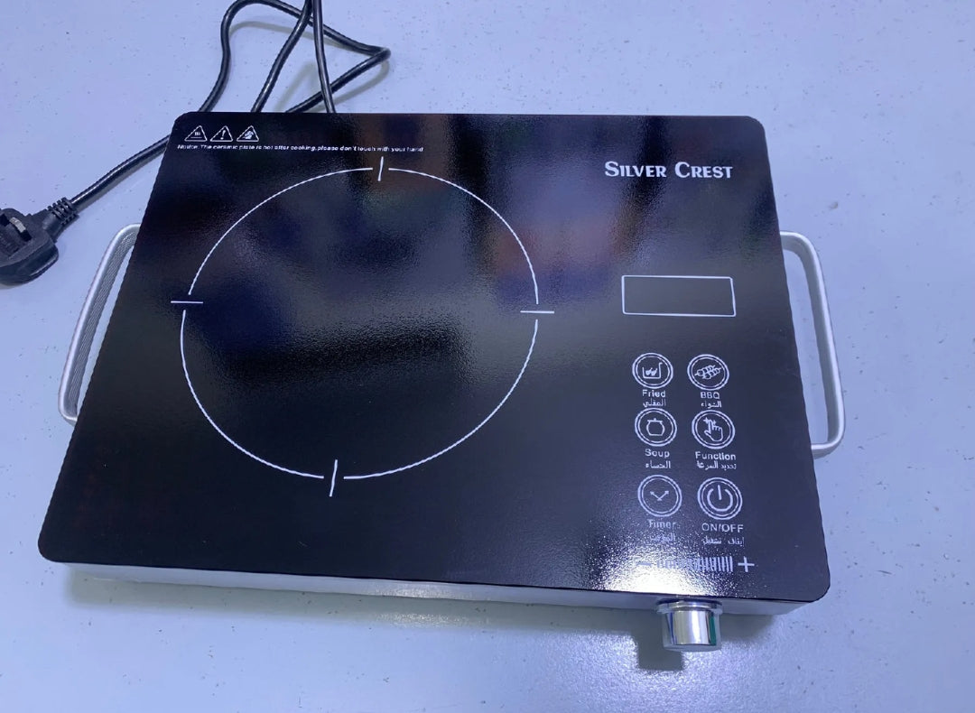 RAF 3500W Electric Infrared Ceramic Cooker - Touch Operated Induction Hot Plate with Timer, Temperature Control, and Waterproof Design-RAF Electric Chula And Stove