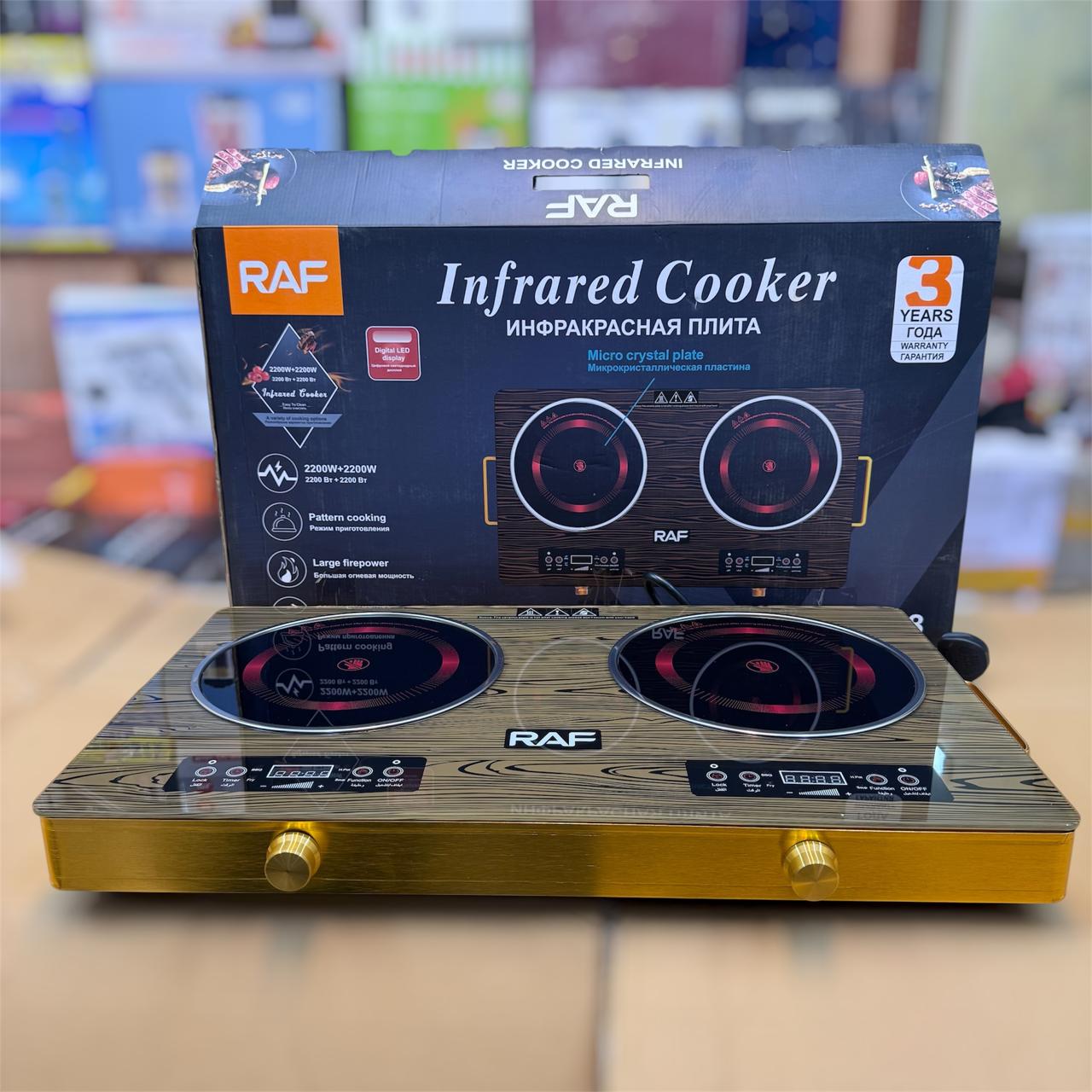 RAF Double Hot Plate 2200+2200W
