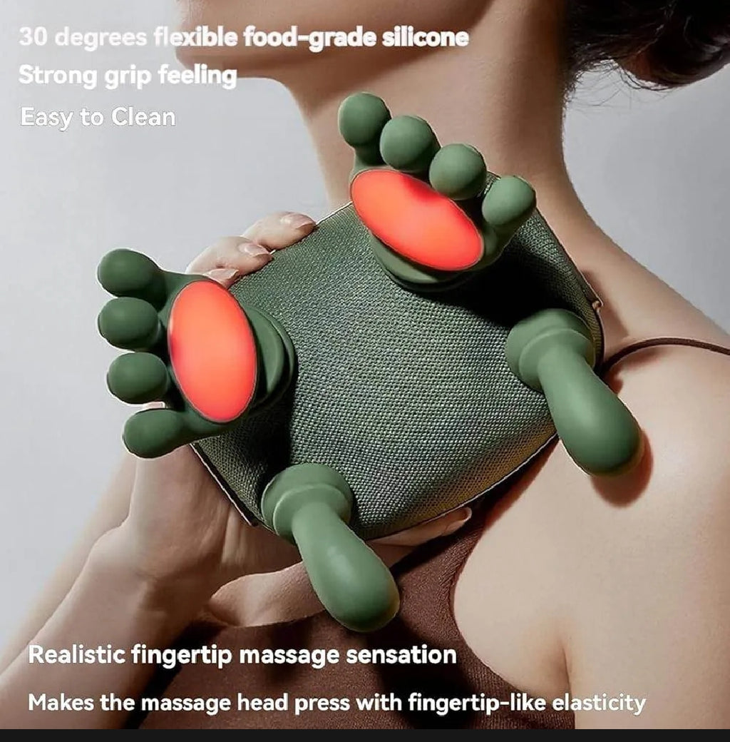 Neck & Shoulder Massager with Heat (FREE 3D Massager)