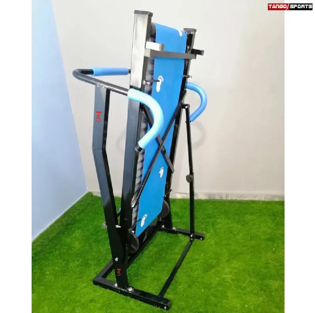 19 Rollers Manual Treadmill Running Machine for Home Gym Roller Jogging Machine Foldable Tread Mill Easy Assembly