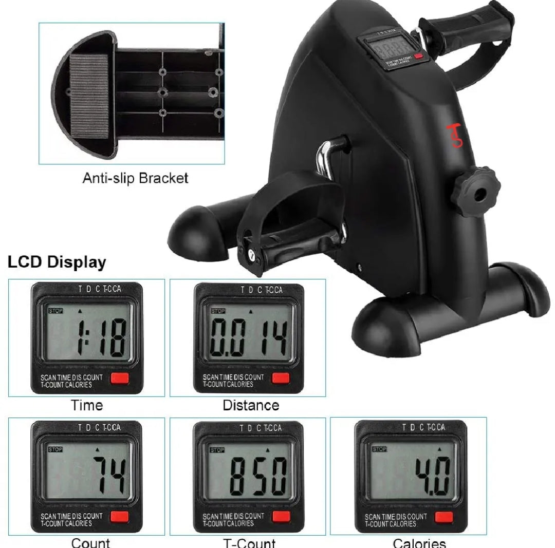 Mini Exercise Cycle Heavy Duty , Exercise bike- Black