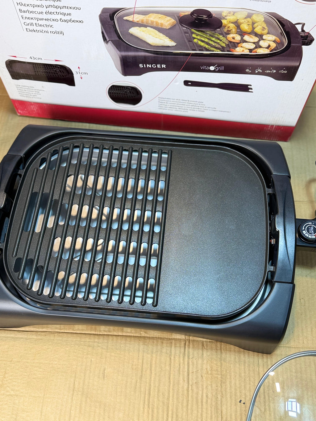 Electric grill maker Large size