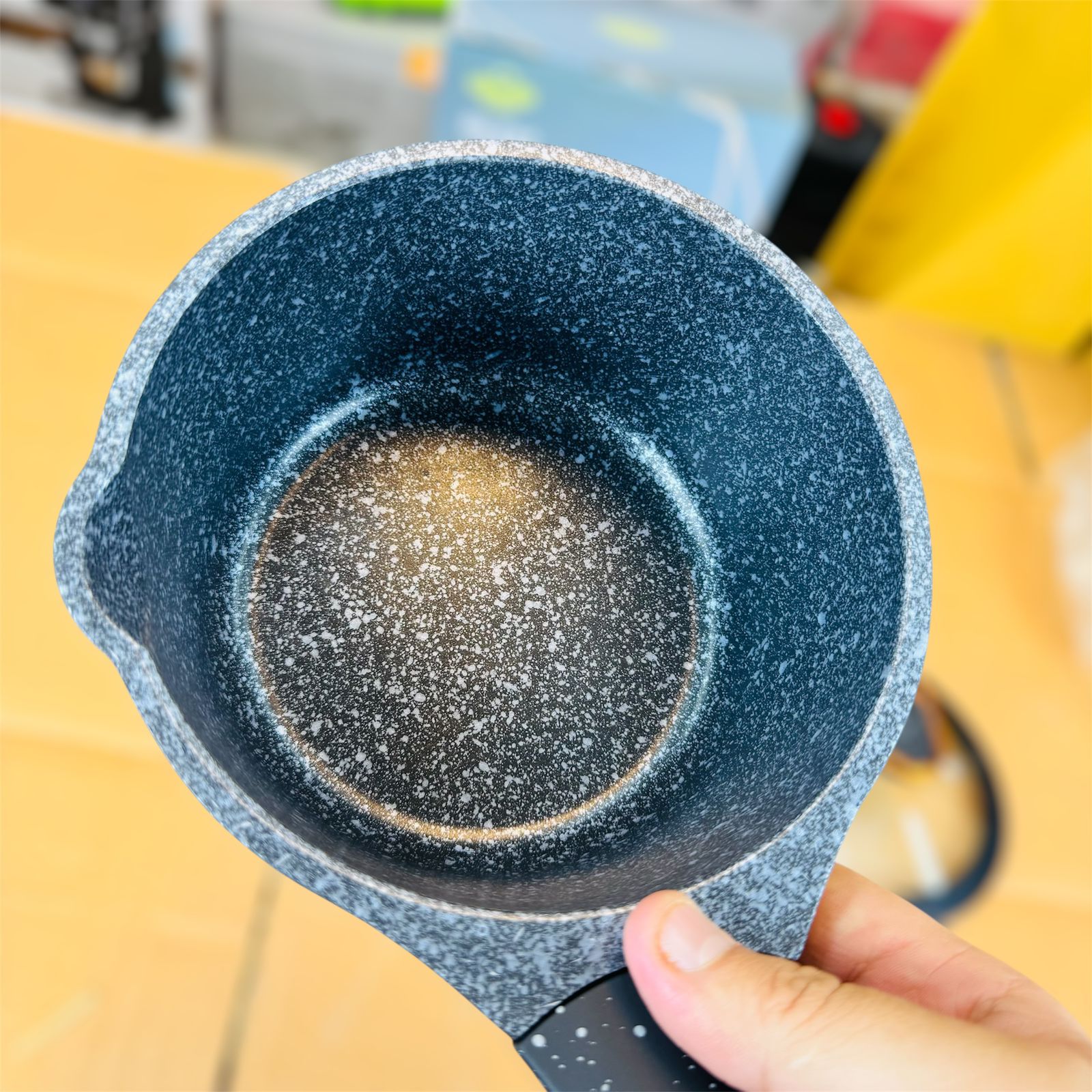 Uakeen Induction Die-Cast Granite Saucepan 16cm VK-N616