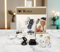 BlueIdea Digital Machine Body Pulses Muscle Relaxation 4 Pads with Battery and Charger