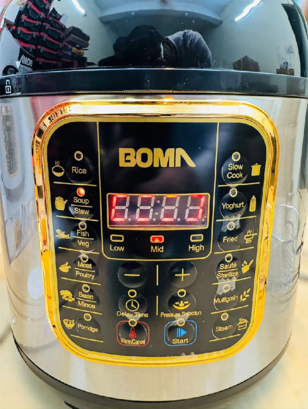 German Lot 3 in 1 Boma electric pressure Cooker